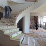 staircase installation at home